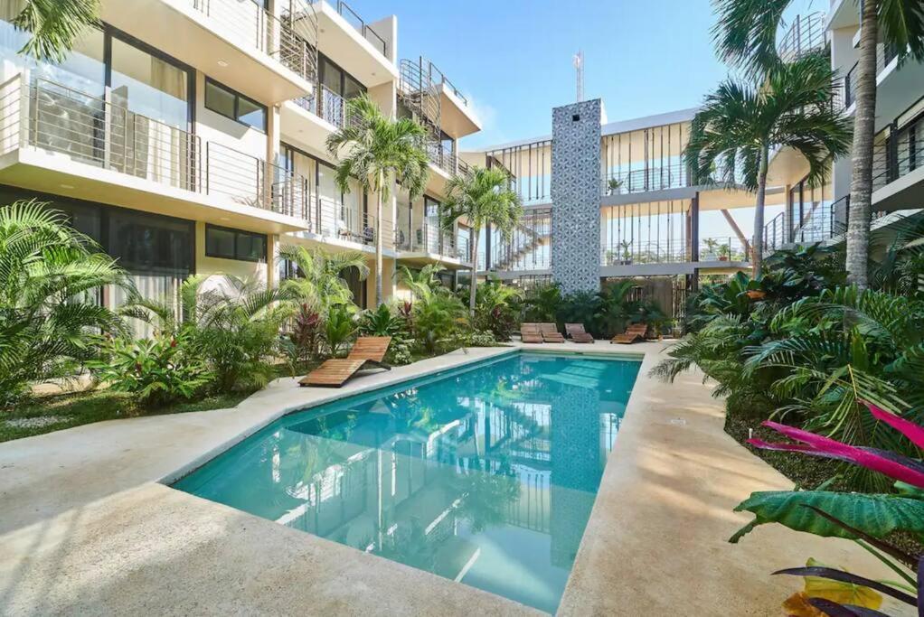 Apartment 201 Amena Close To Sea Cozy 1br Apt 30mb Wifi & Gym Tulum